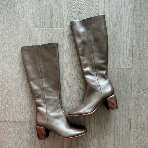 vince leather boots